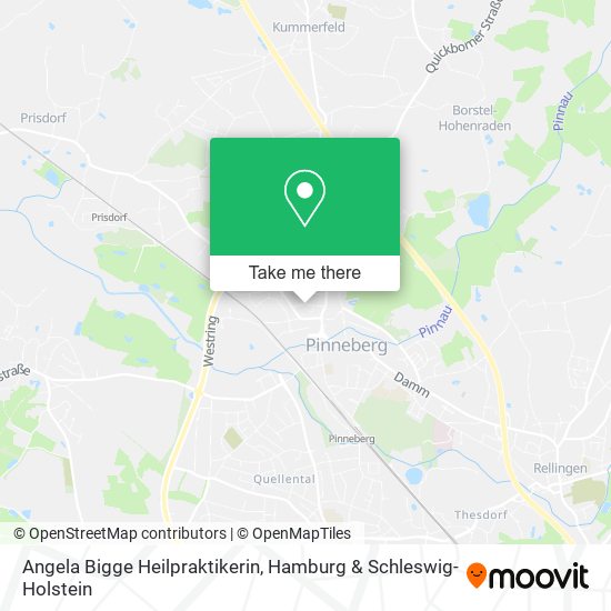 Angela Bigge Heilpraktikerin map