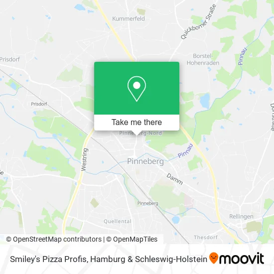 Карта Smiley's Pizza Profis