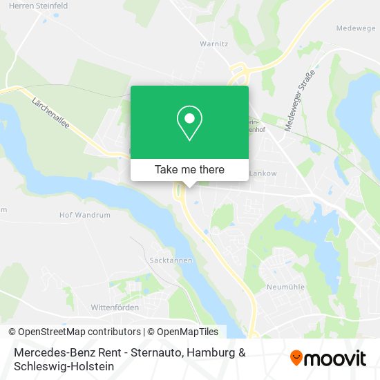 Mercedes-Benz Rent - Sternauto map