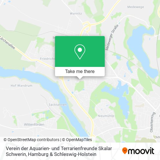 Verein der Aquarien- und Terrarienfreunde Skalar Schwerin map