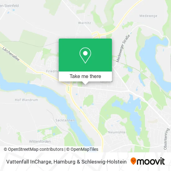 Карта Vattenfall InCharge