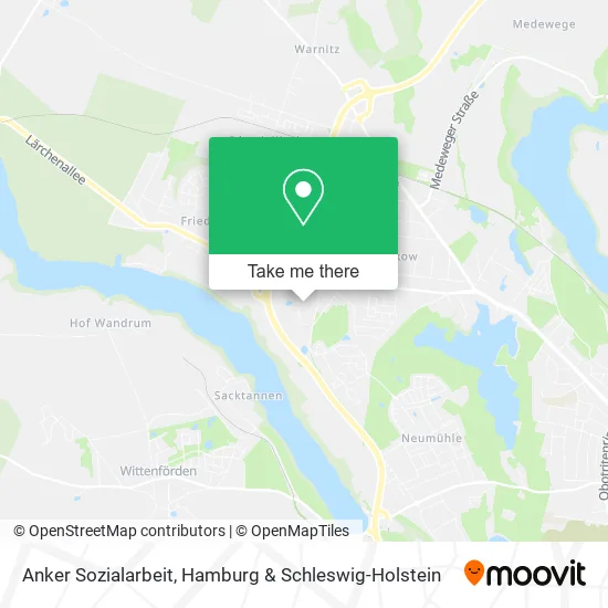 Anker Sozialarbeit map