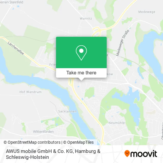 Карта AWUS mobile GmbH & Co. KG