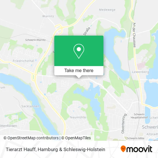 Карта Tierarzt Hauff
