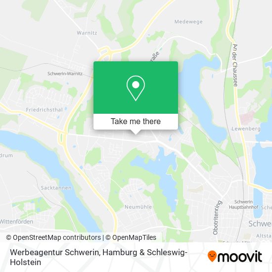 Карта Werbeagentur Schwerin