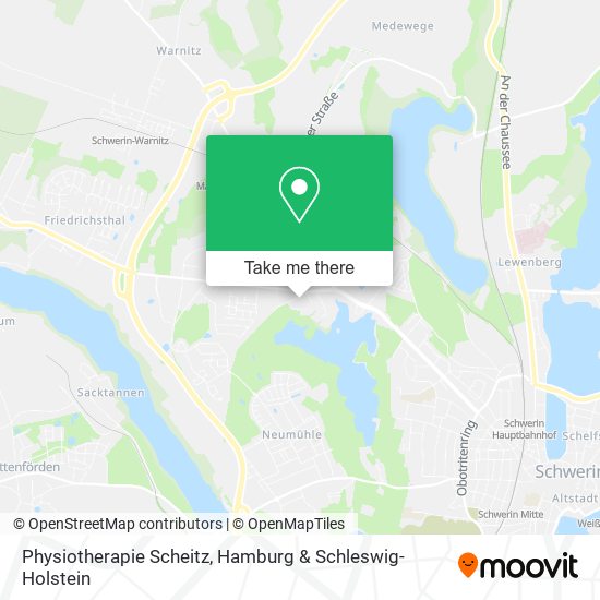 Physiotherapie Scheitz map