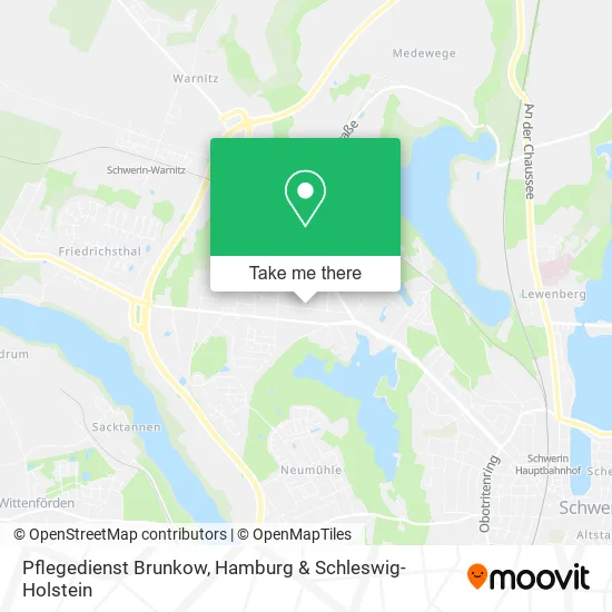 Карта Pflegedienst Brunkow