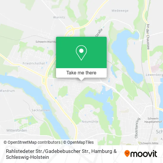 Rahlstedeter Str. / Gadebebuscher Str. map