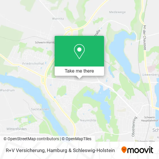 R+V Versicherung map