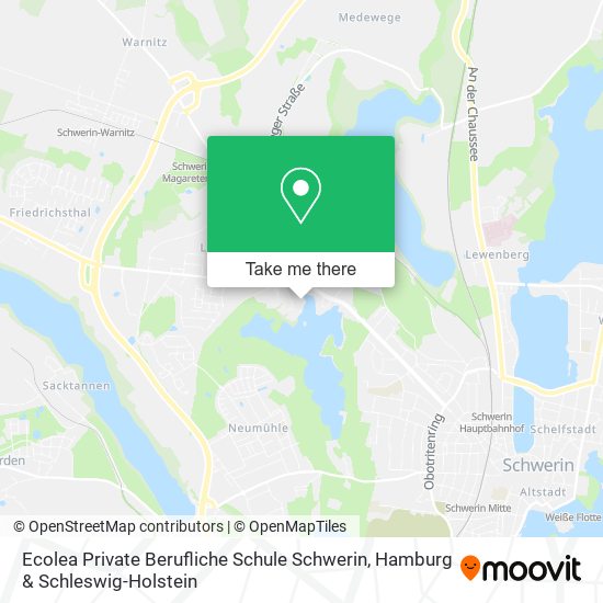 Ecolea Private Berufliche Schule Schwerin map