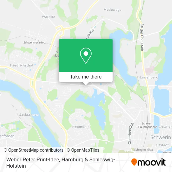 Карта Weber Peter Print-Idee