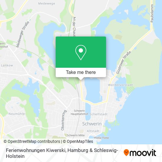 Ferienwohnungen Kiwerski map
