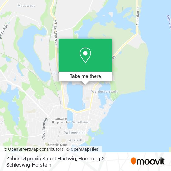 Zahnarztpraxis Sigurt Hartwig map