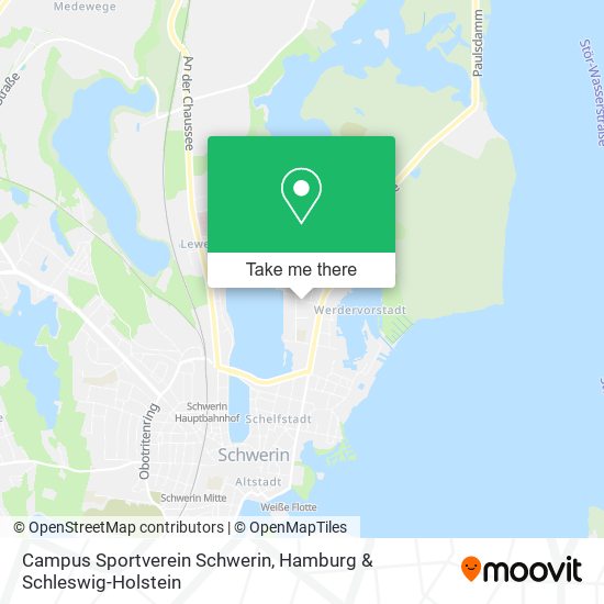 Campus Sportverein Schwerin map