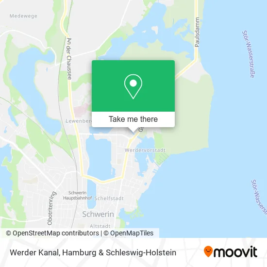 Карта Werder Kanal