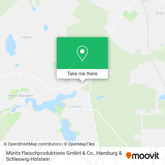 Müritz Fleischproduktions GmbH & Co. map