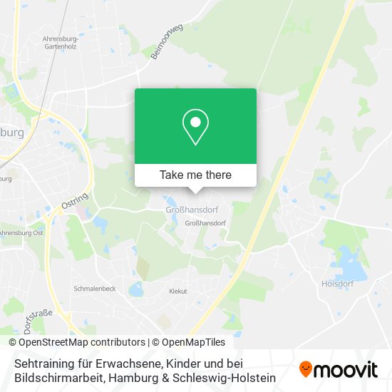 Sehtraining für Erwachsene, Kinder und bei Bildschirmarbeit map