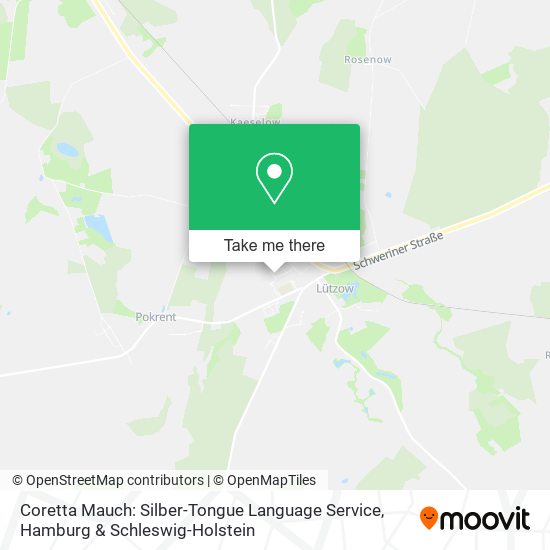 Coretta Mauch: Silber-Tongue Language Service map