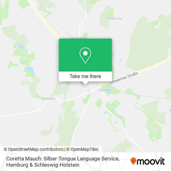 Карта Coretta Mauch: Silber-Tongue Language Service