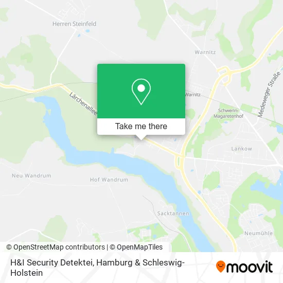 Карта H&I Security Detektei