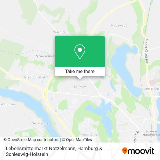 Lebensmittelmarkt Nötzelmann map