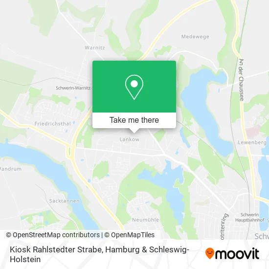 Карта Kiosk Rahlstedter Strabe