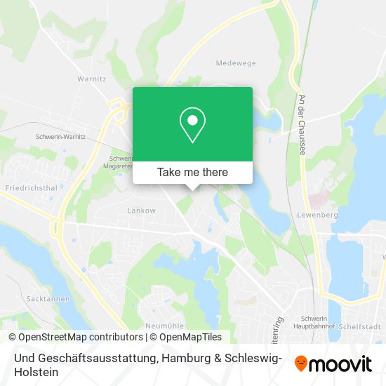 Und Geschäftsausstattung map