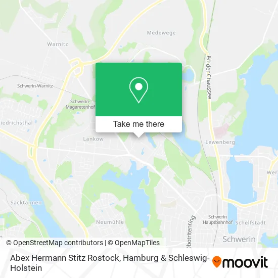 Карта Abex Hermann Stitz Rostock