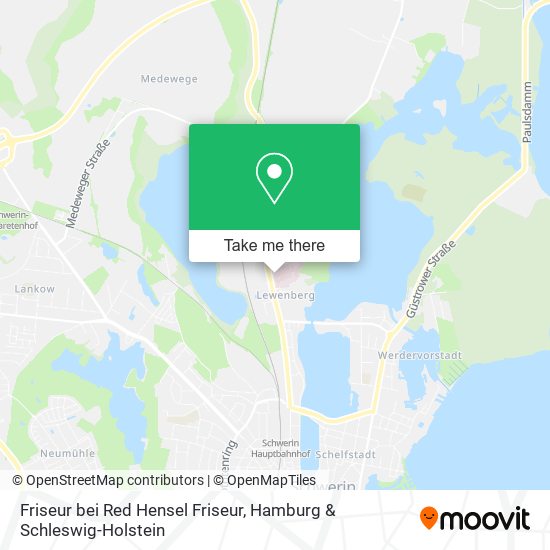 Friseur bei Red Hensel Friseur map