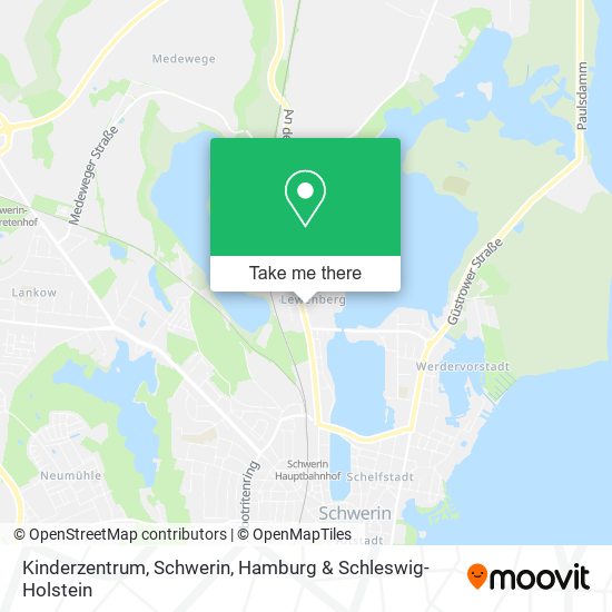 Kinderzentrum, Schwerin map