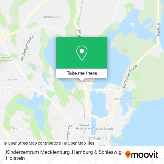Kinderzentrum Mecklenburg map