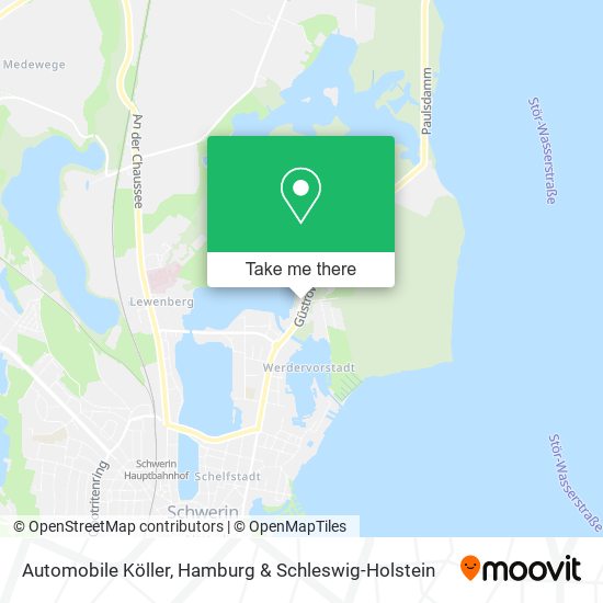 Automobile Köller map