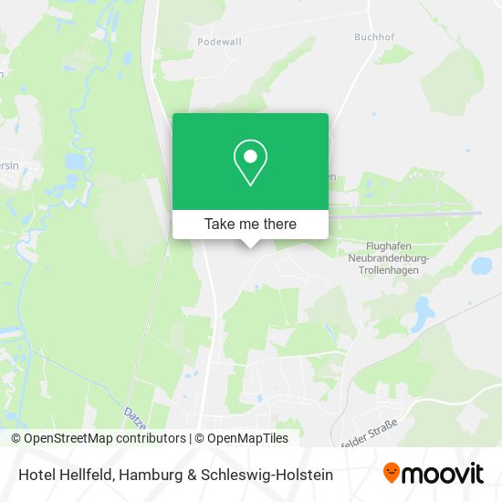 Hotel Hellfeld map