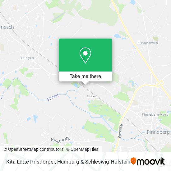 Kita Lütte Prisdörper map