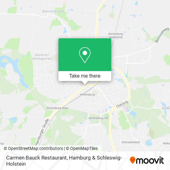 Carmen Bauck Restaurant map