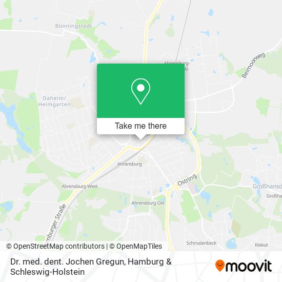Dr. med. dent. Jochen Gregun map