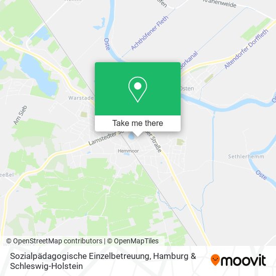 Sozialpädagogische Einzelbetreuung map