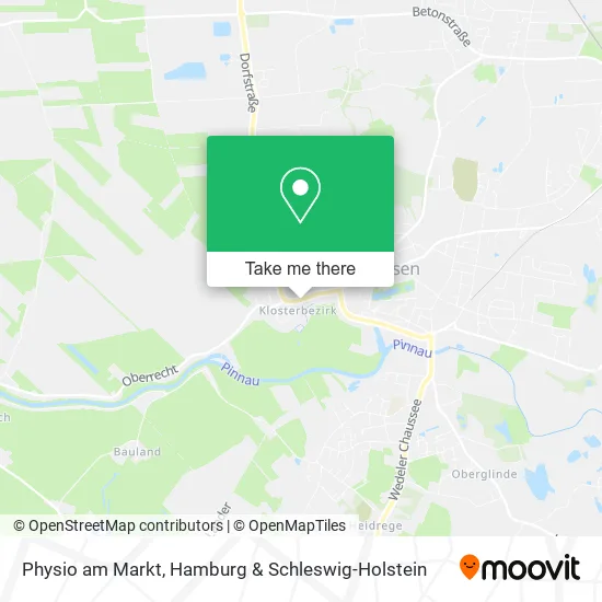 Карта Physio am Markt