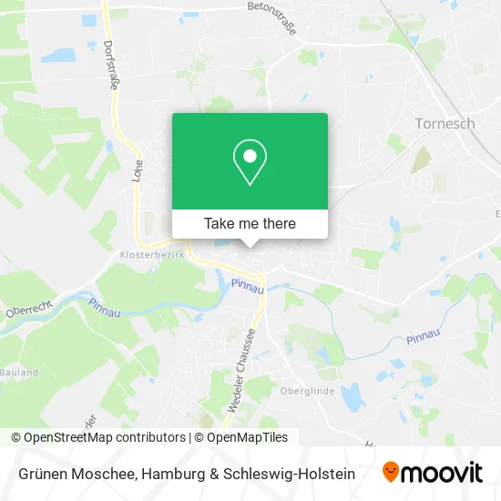 Карта Grünen Moschee