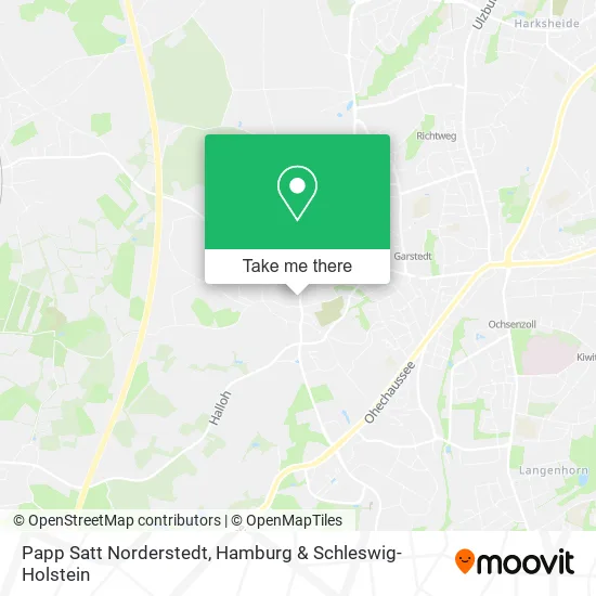 Карта Papp Satt Norderstedt