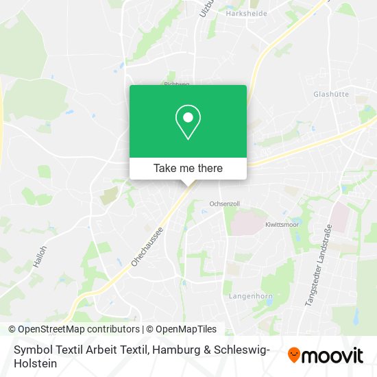 Symbol Textil Arbeit Textil map