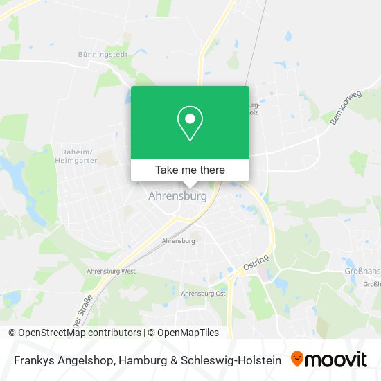 Frankys Angelshop map