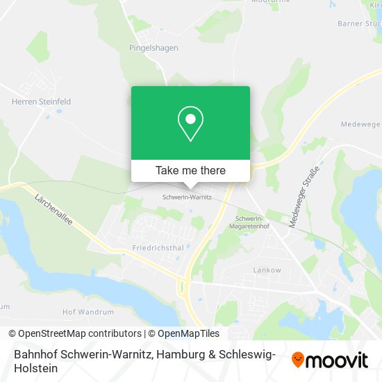 Bahnhof Schwerin-Warnitz map