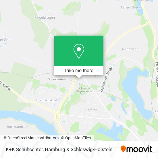 K+K Schuhcenter map