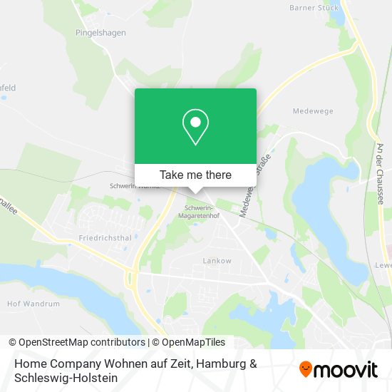 Home Company Wohnen auf Zeit map