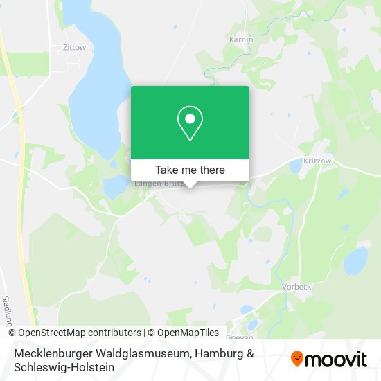 Mecklenburger Waldglasmuseum map