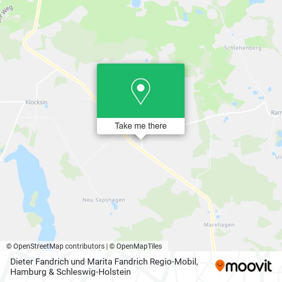 Dieter Fandrich und Marita Fandrich Regio-Mobil map