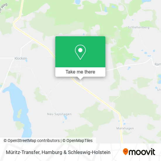 Карта Müritz-Transfer