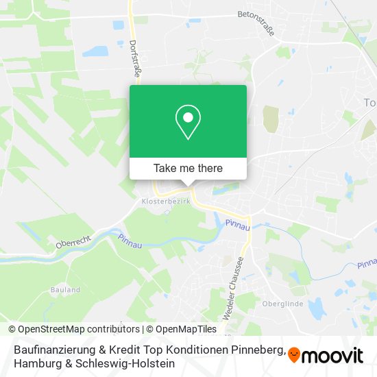 Baufinanzierung & Kredit Top Konditionen Pinneberg map