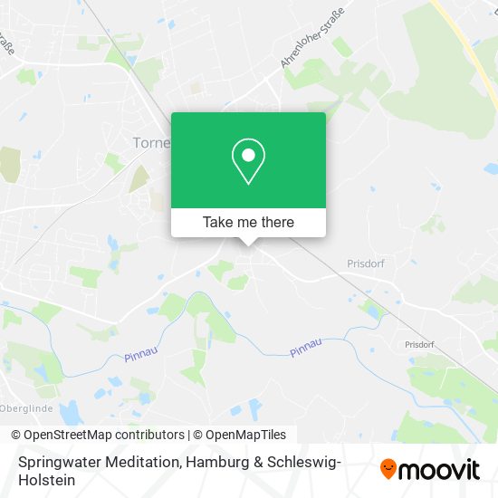 Springwater Meditation map